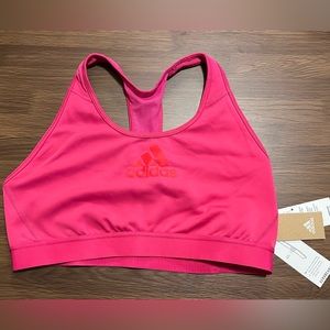 NWT adidas XL hot pink sports bra